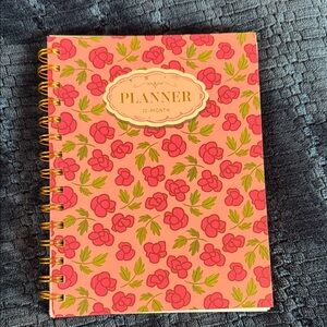 Literary Book Club 12 month planner